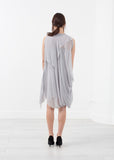 Chiffon Draped Dress